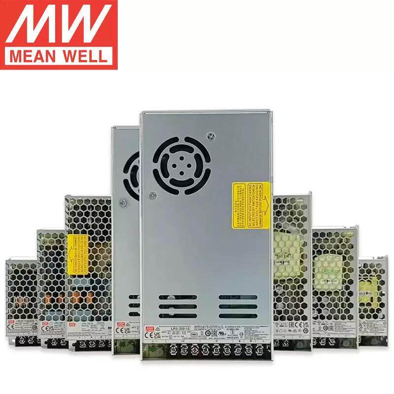现货LRS-100-24/12/36/48明纬开关12V监控电源直流稳定大功率