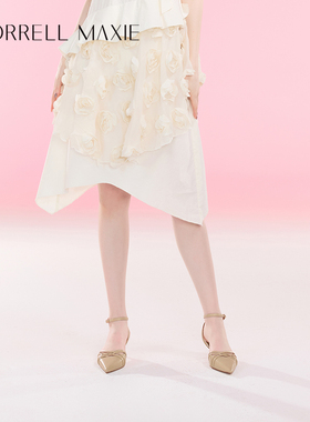 Morrell Maxie裸色细跟外穿凉鞋女夏季优雅百搭单鞋｜MW242017BE