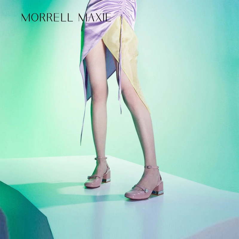 MorrellMaxie夏粗跟单鞋