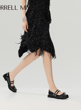 甜酷芭蕾风蝴蝶结潮流玛丽珍休闲鞋｜Morrell Maxie｜MW253025BK