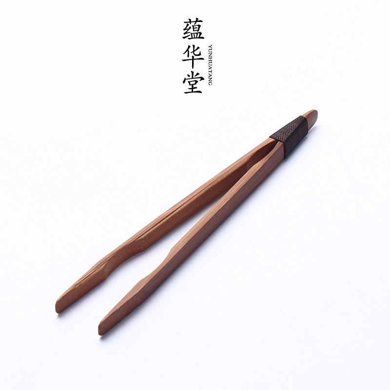 深缠线竹茶夹 茶道六君子夹茶叶茶杯茶夹子 陶瓷功夫茶具茶道配件