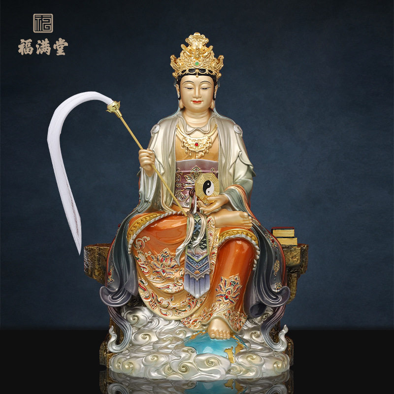 地母娘娘神像家用供奉地母元君铜像后土娘娘大地之母摆件工艺品
