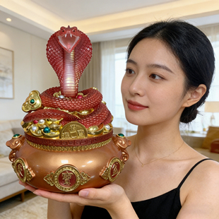 常仙蟒蛇真身像摆件堂口神像常仙太爷爷真身像东北四大家族