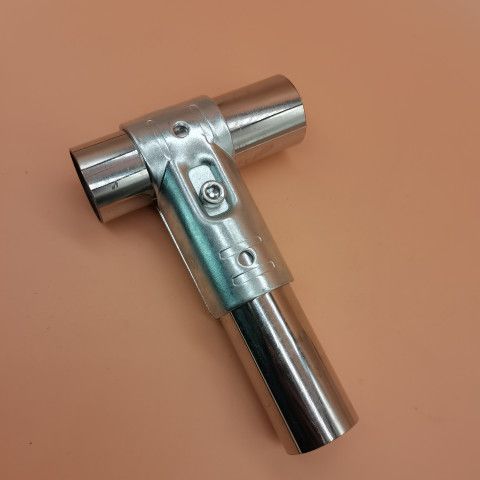 304不锈钢管接头镀锌管连接件25mm32mm六分管1寸管晾衣架配件接头