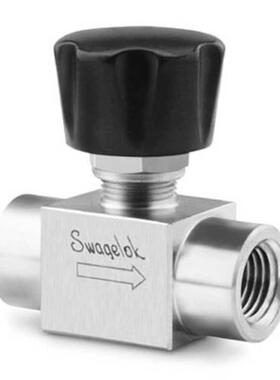 SS-20KF4 不锈钢整体式阀帽针阀，0.09 Cv，1/4 in. FNPT，PCTFE