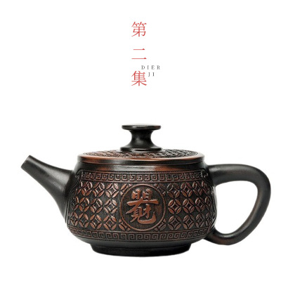 严选张宝玲大师紫陶茶壶