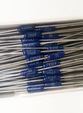 294R欧深蓝色1/4W 进口DALE发烧1%精密金属膜电阻 可代290R300R