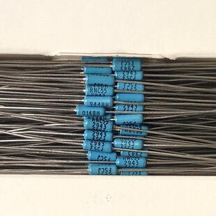 可代292K296K 进口DALE发烧1%精度精密金属膜电阻 294K天蓝色1