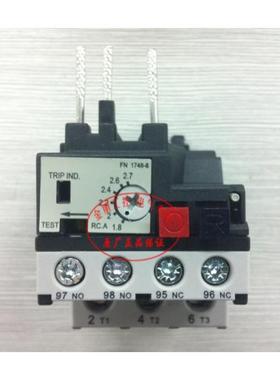 【正品原装】台安TAIAN 热继电器 RHN-10K（1.8-2.7A）