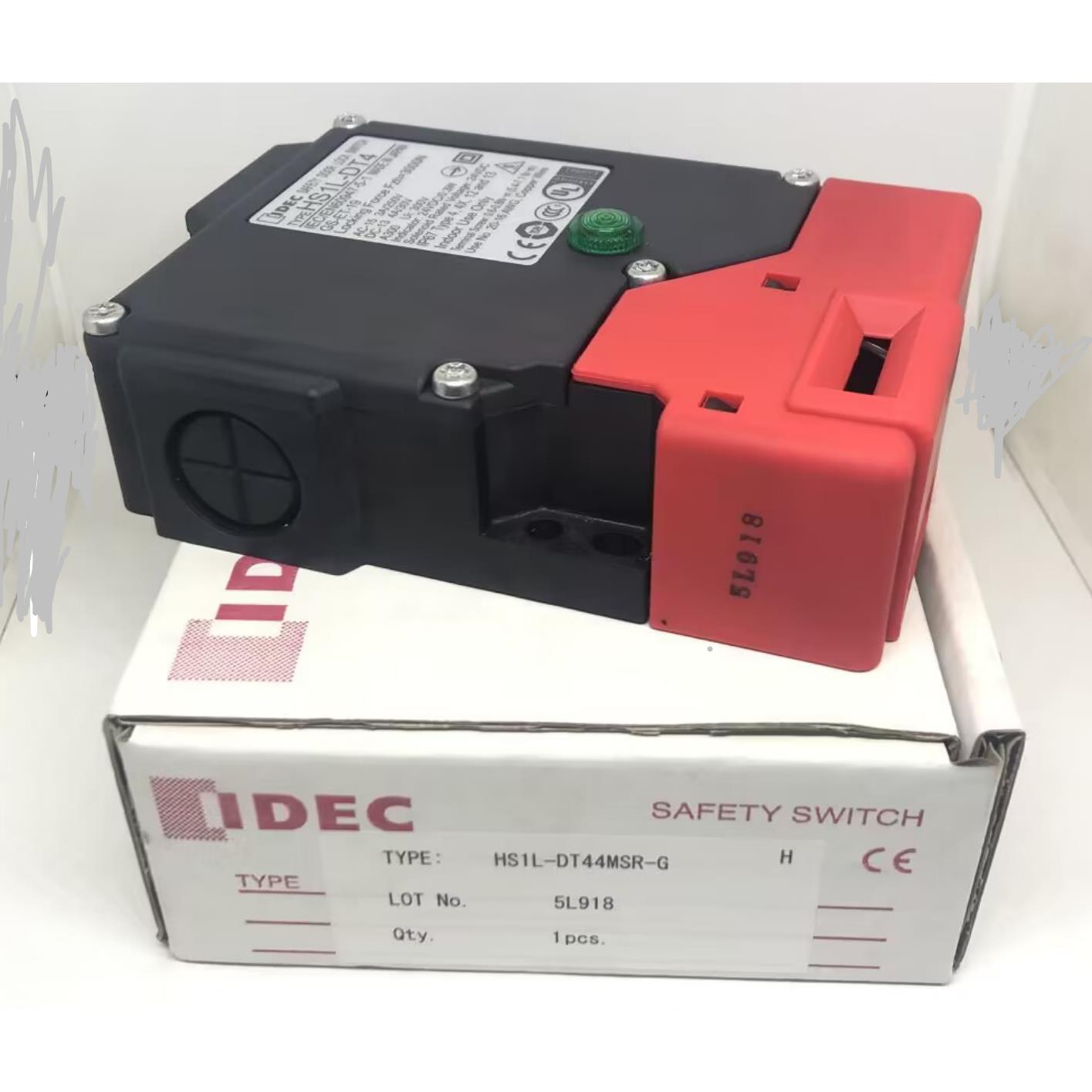 IDEC和泉HS1L-DT4 HS1L-DT44MSR-G电磁式安全门锁开关DT44KMSR-R