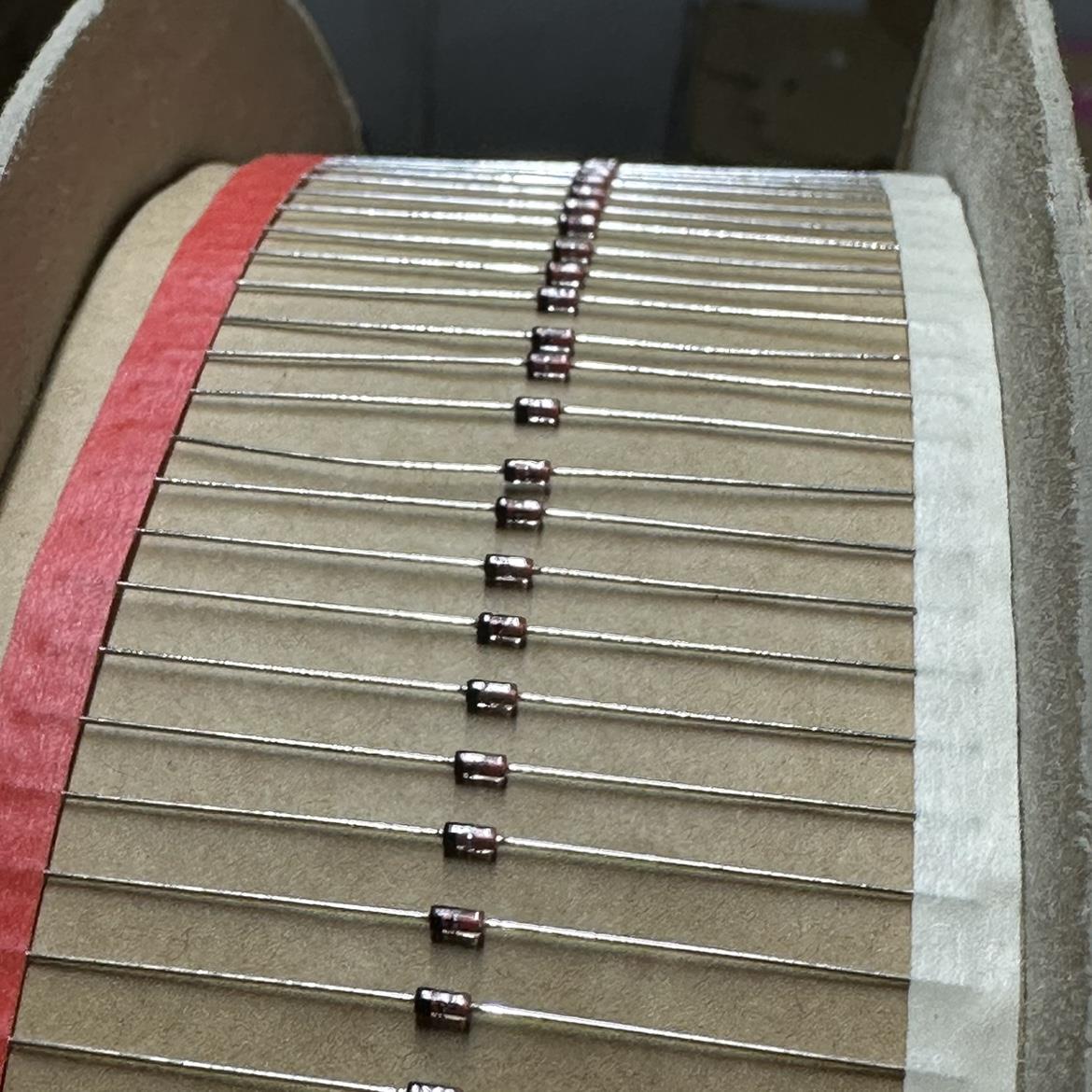 1N759A稳压二极管12V 精密 IN759A直插1N759 进口F标发烧友1/2W