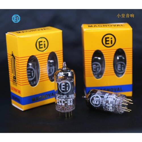真正NOS名胆！12AX7非常稀有EI  早期白粉字黄金系列！