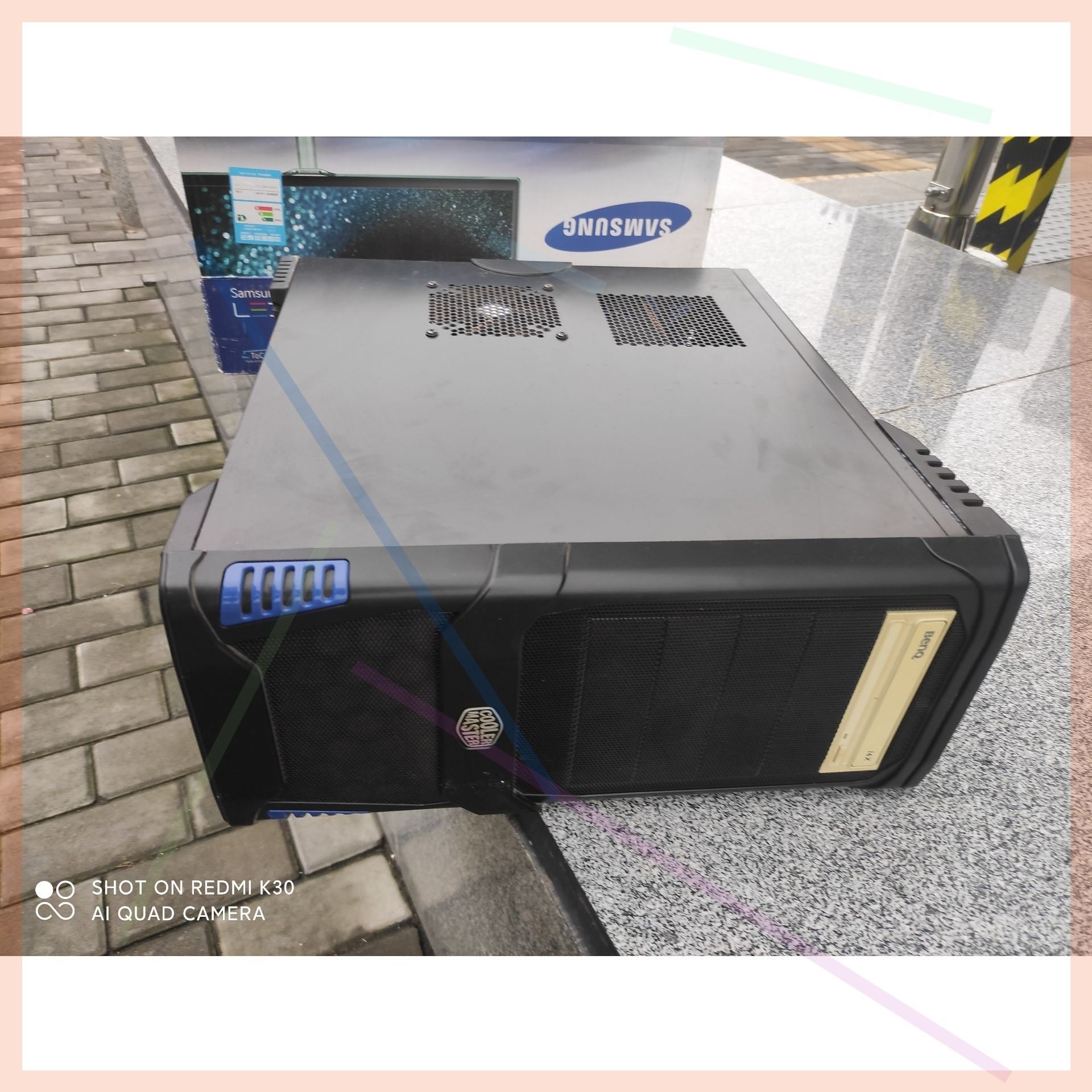 酷冷至尊cooler master大机箱，成色不错