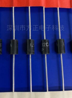 直插双向TVS瞬变抑制二极管1.5KE17CA-E3/54正品VISHAY DO-201AD