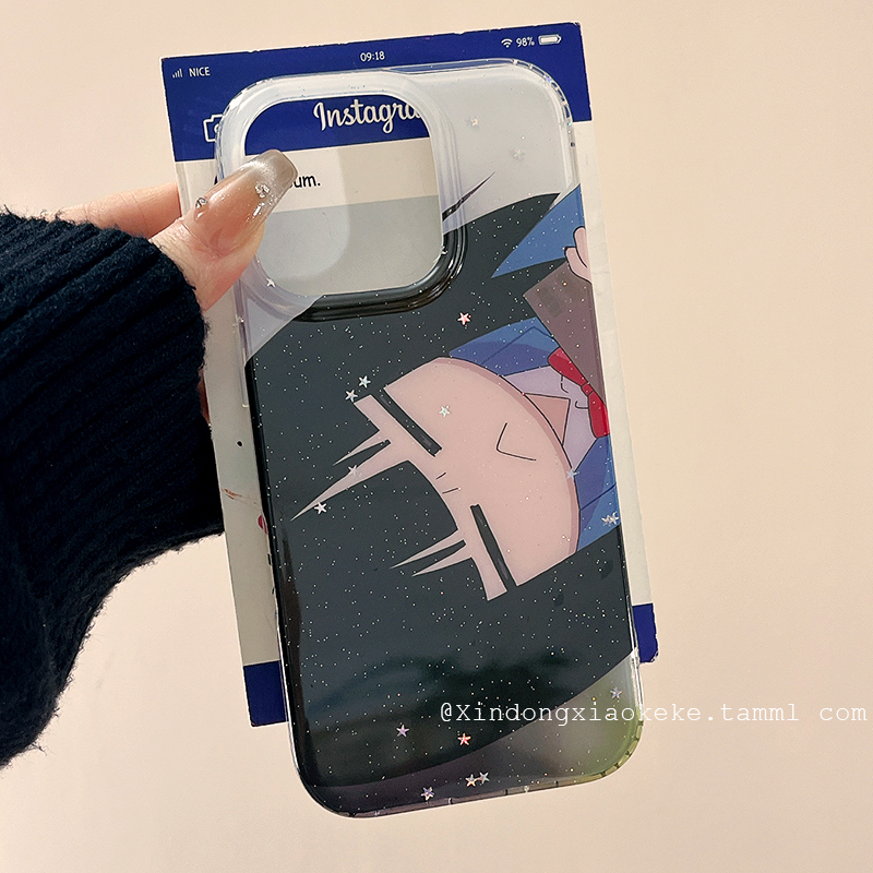 卡通黑沼爽子适用苹果手机壳