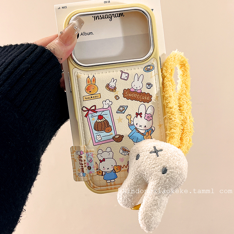 可爱卡通米菲兔适用苹果手机壳