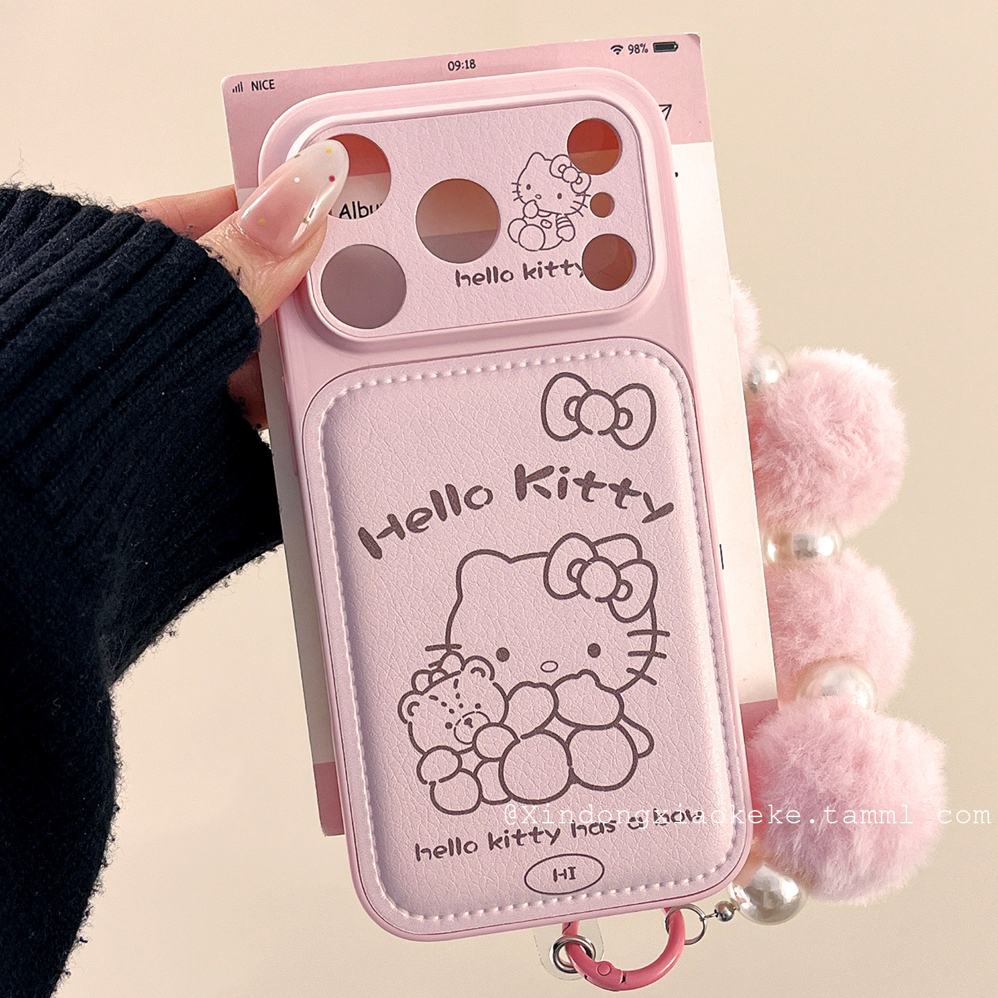 可爱卡通粉色HelloKitty适用苹果iPhone17ProMax手机壳16pro新款15小众14pro带挂绳15promax硅胶17pro全包套,3C数码配件,手机保护套/壳,淘宝优惠券,粉丝福利购,淘宝优惠卷