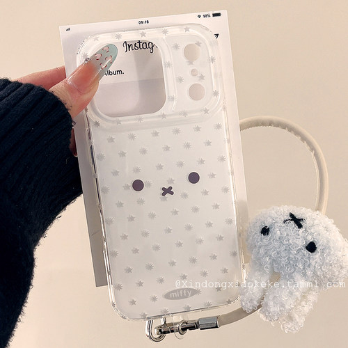 雪花米菲兔适用苹果手机壳