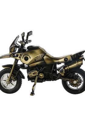 极速工业风摩托车坦克模型合金机B车男孩工位桌面机械摆件男友生