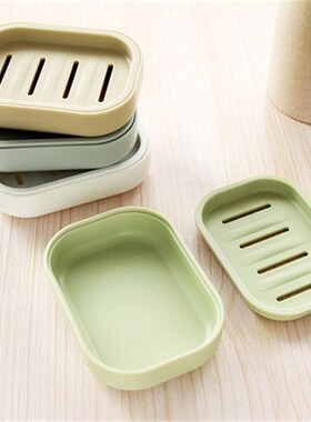 极速New Bathhroom Dish Plate Case Home Shower Travel Hiking