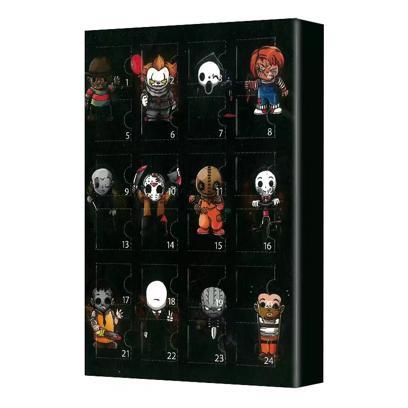 极速Halloween Countdown Calendar Blind BoLx 24 Gothic Horror