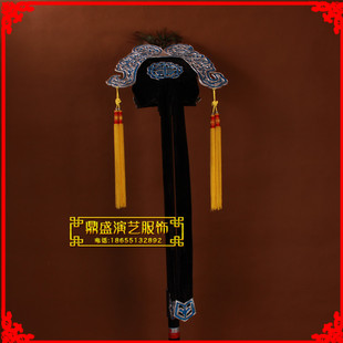 极速古装舞台戏i曲 梁山伯祝英台帽子 梁祝帽子 小生巾三套头 小