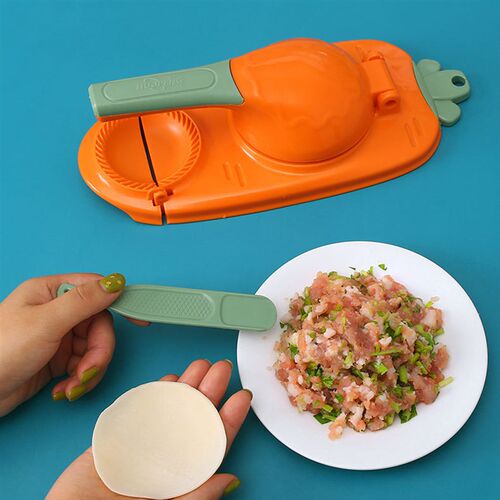 极速2-in-1 Dumpling Skin Mxaker Food Grade Manual Dumpling