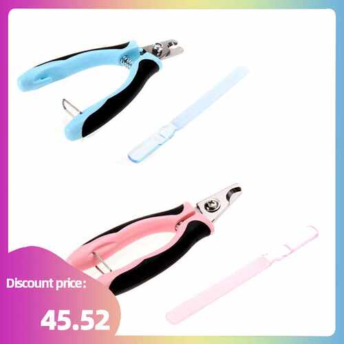 新品Puppy Pet iCat Dog Nail Clipper Claw Nail Cutter Pet Gro