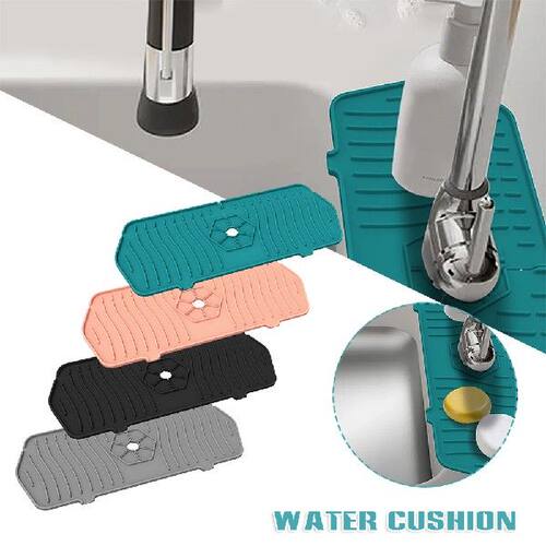 极速Silidcone Faucet Mat for Sink Soft Reusable Universal