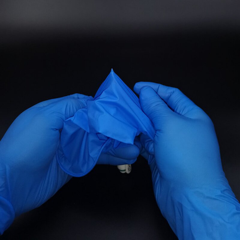 极速一次性薄款乳胶兰丁晴橡胶厨房清洁男女通用劳保X耐磨工作手