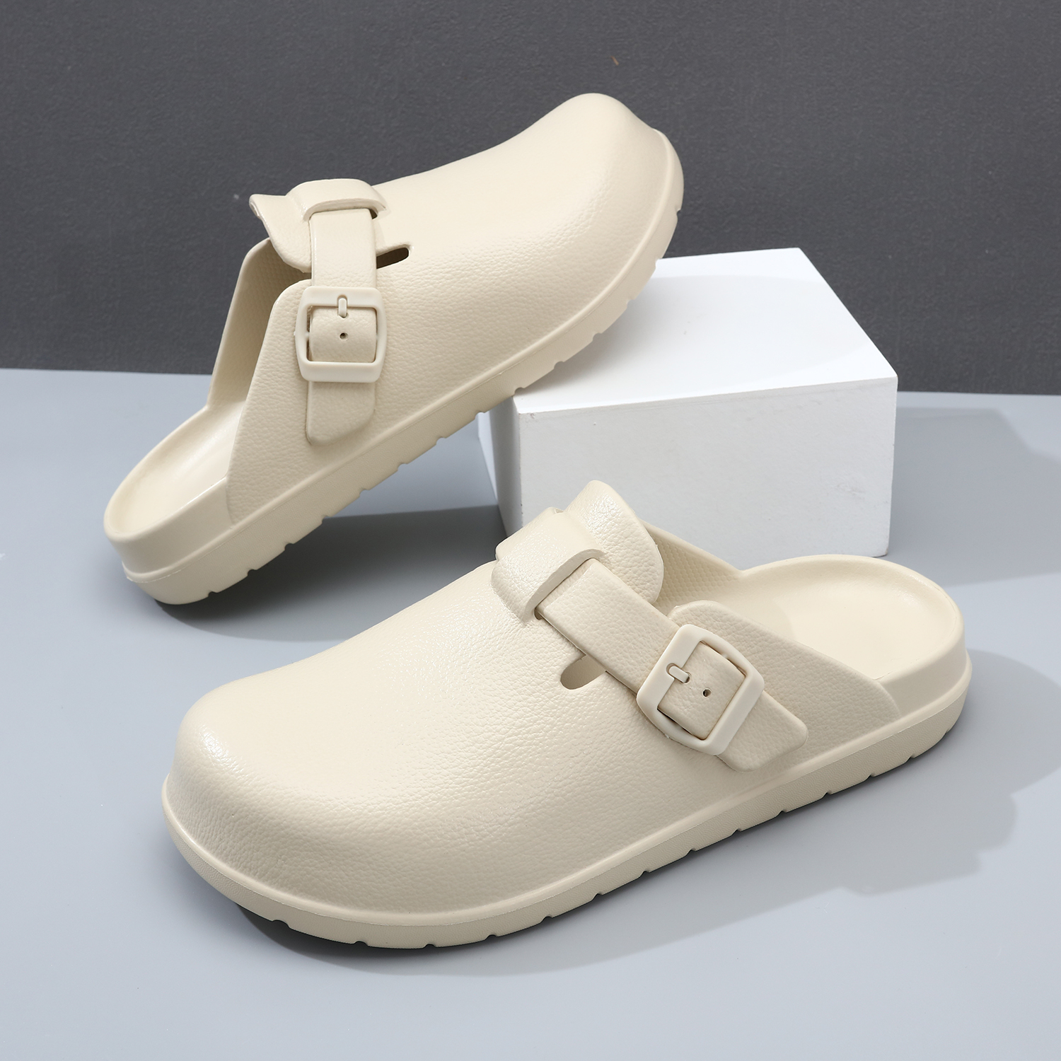 EVA勃肯鞋男款一脚蹬踩屎感舒适