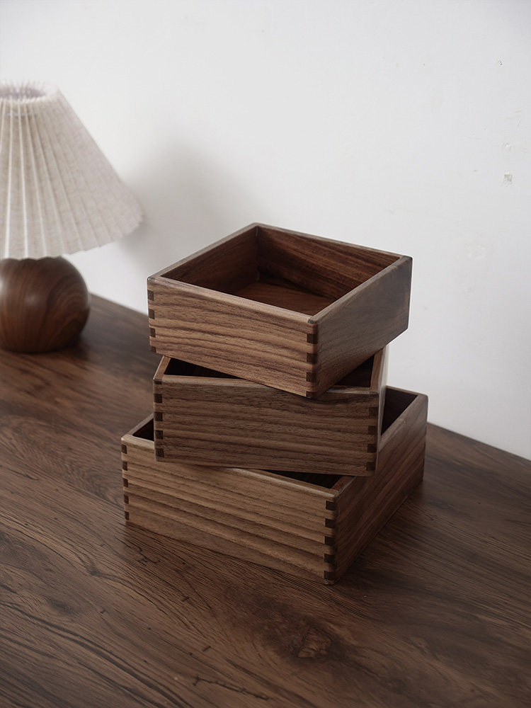 顽慕覆古胡桃木桌面木质收纳盒首饰收纳盘玄关钥匙杂物整理置物盘,收纳整理,桌面收纳盒,淘宝优惠券,粉丝福利购,淘宝优惠卷