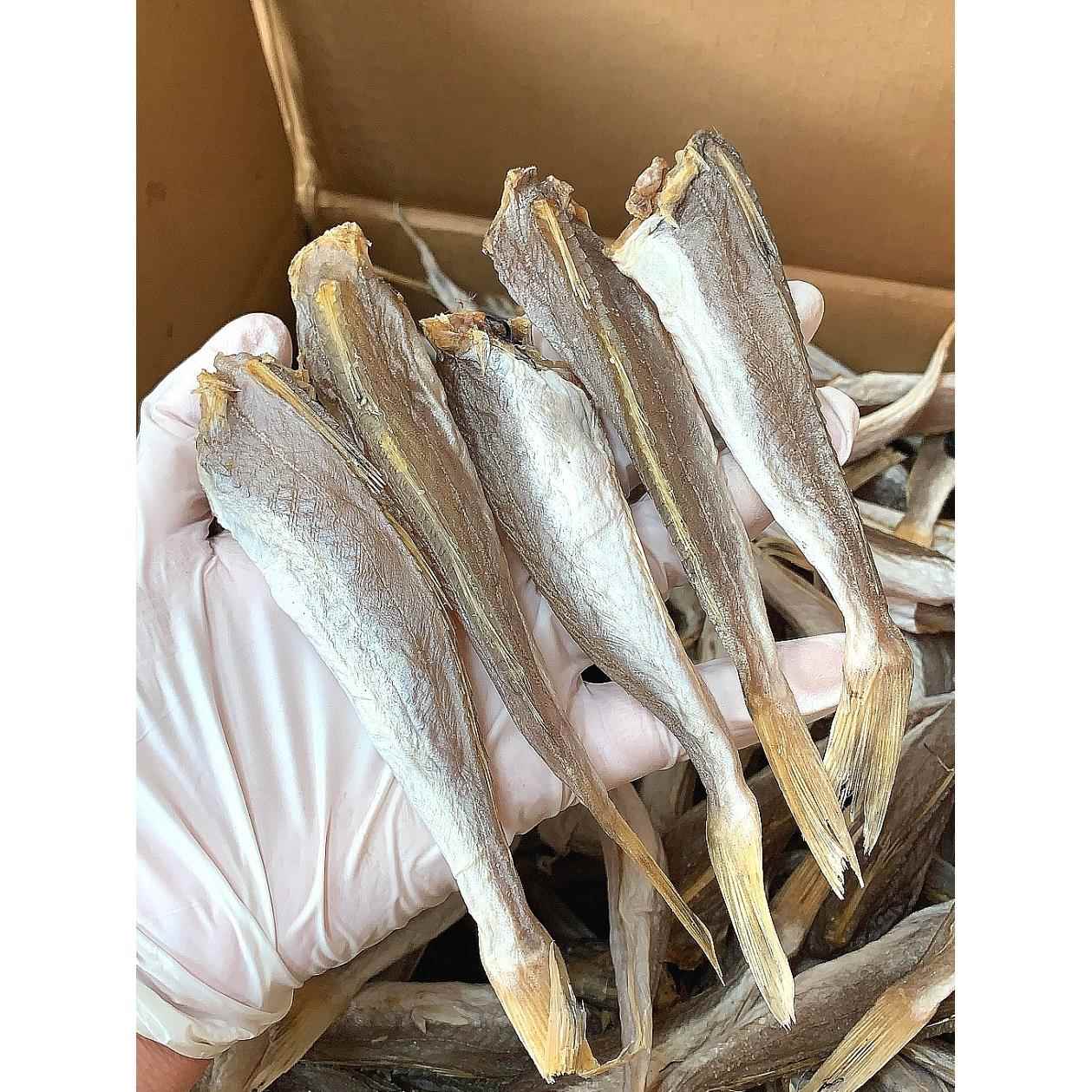 小鱼干红娘鱼干500g自制风干咸鱼干货海鱼去头红头鱼海鲜水产