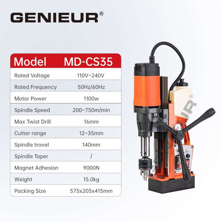 MD-CS35 1100W 16mm Magnetic Drill