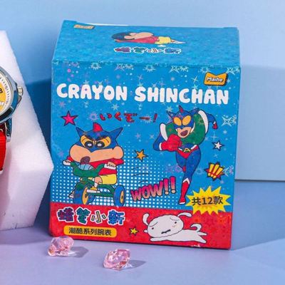 麦和手表盲盒正版蜡笔小新周边