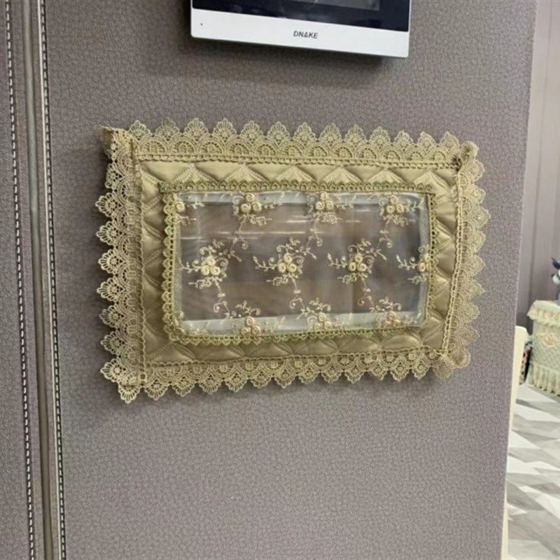 2023新款电闸保护套电表防尘罩墙贴可视门铃套蕾丝布艺装饰