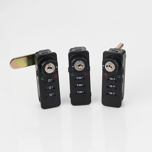 机械密码柜门锁铁皮柜文档柜报箱锁抽屉更衣收纳柜锁档案柜转舌锁