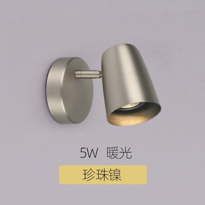 卧室床头灯LED旋转阅读灯北欧轻奢酒店壁灯简约创意走廊复古壁灯