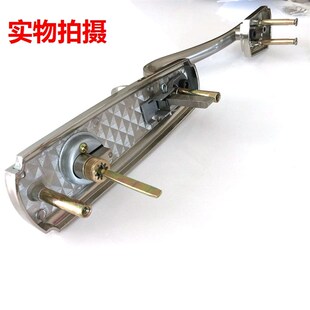 家用皇鼎锁芯实木门通用型白钢罗普斯拉手防盗门超B级碧桂园门锁