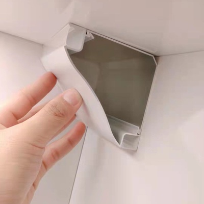 免吊顶两面发光顶角线灯石膏线灯铝槽明装天花墙角线条无主灯照明