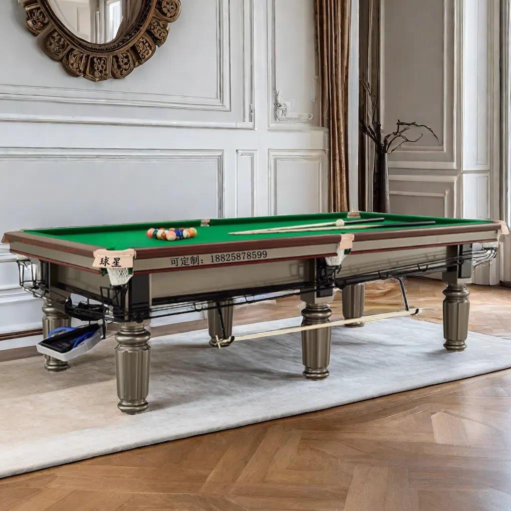 标准Q9-A美式黑8桌球台球台台球球 淄博台深球桌圳星潍9坊斯诺克