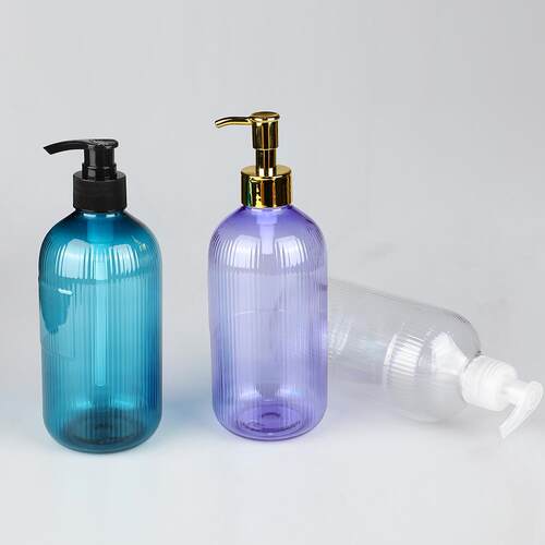 竖纹乳液TLI瓶pe0t50ml洗护发水浴露发素瓶身体乳沐分装瓶塑料瓶