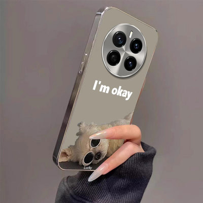 荣耀Magic7手机壳墨镜狗狗全包边