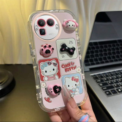 适用真我GT系列耳机KT猫手机壳