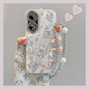 适用OPPOA98手机壳A97新款A96卡通A93全包A72创意A55/53时尚A52爱心kt猫A11女款A32insA3防摔保护套A2Pro潮