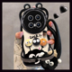 适用华为Mate70Pro 手机壳新款 Mate60Pro卡通创意Mate50E立体公仔Mate40咖啡煤球30EPro全包防摔外套带挂绳