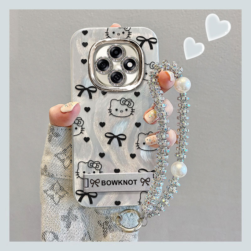 适用OPPOA系列蝴蝶结KT猫手机壳