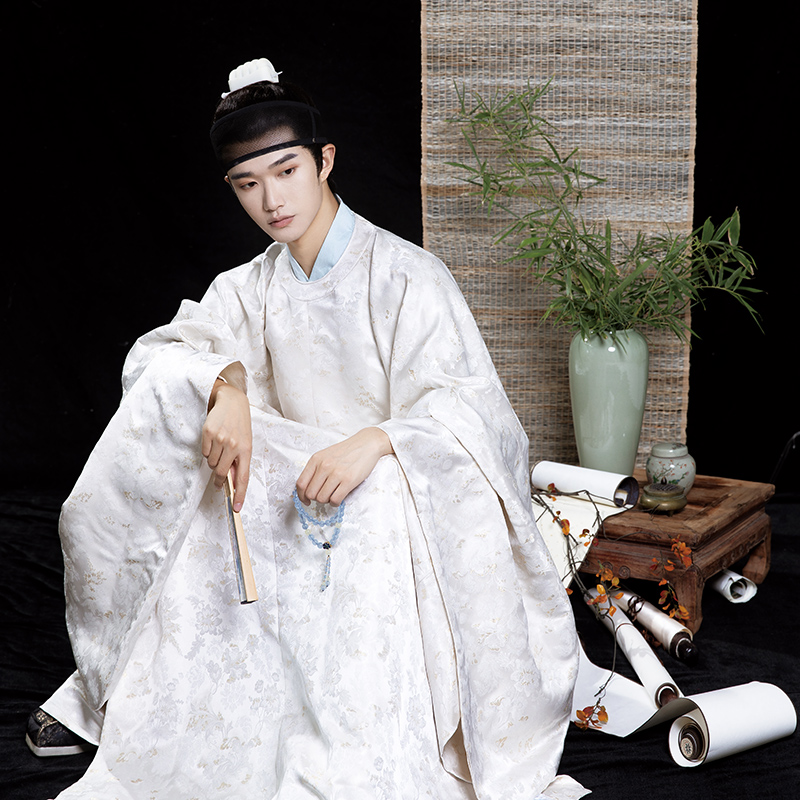挽纱坊 汉服 男款 女款 明制 圆领袍  苑博