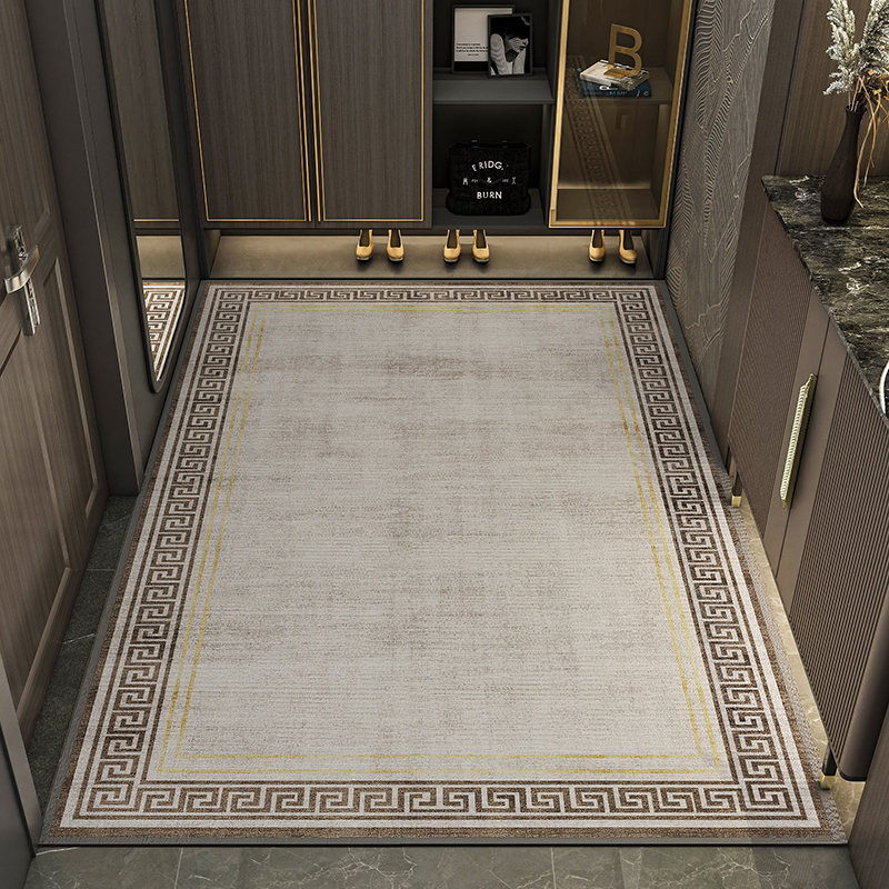 入户门地垫可裁剪高端地毯门口脚垫轻奢简约入户门垫进门玄关垫子