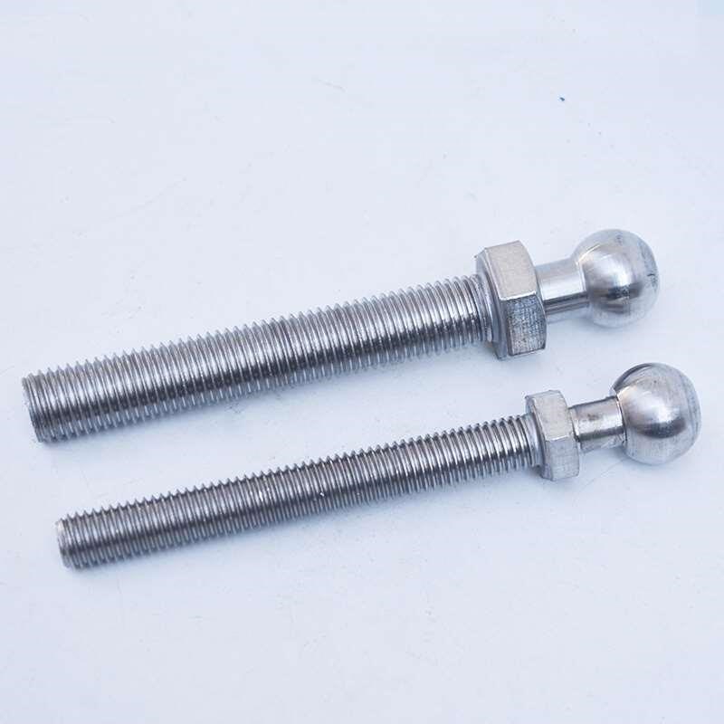 调节外六a角螺丝地脚万30不锈螺杆钢头脚杯4向。球一体杆螺栓新品